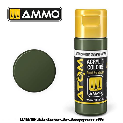 ATOM-20068 IJA Kawasaki Green -  20ml  Atom color